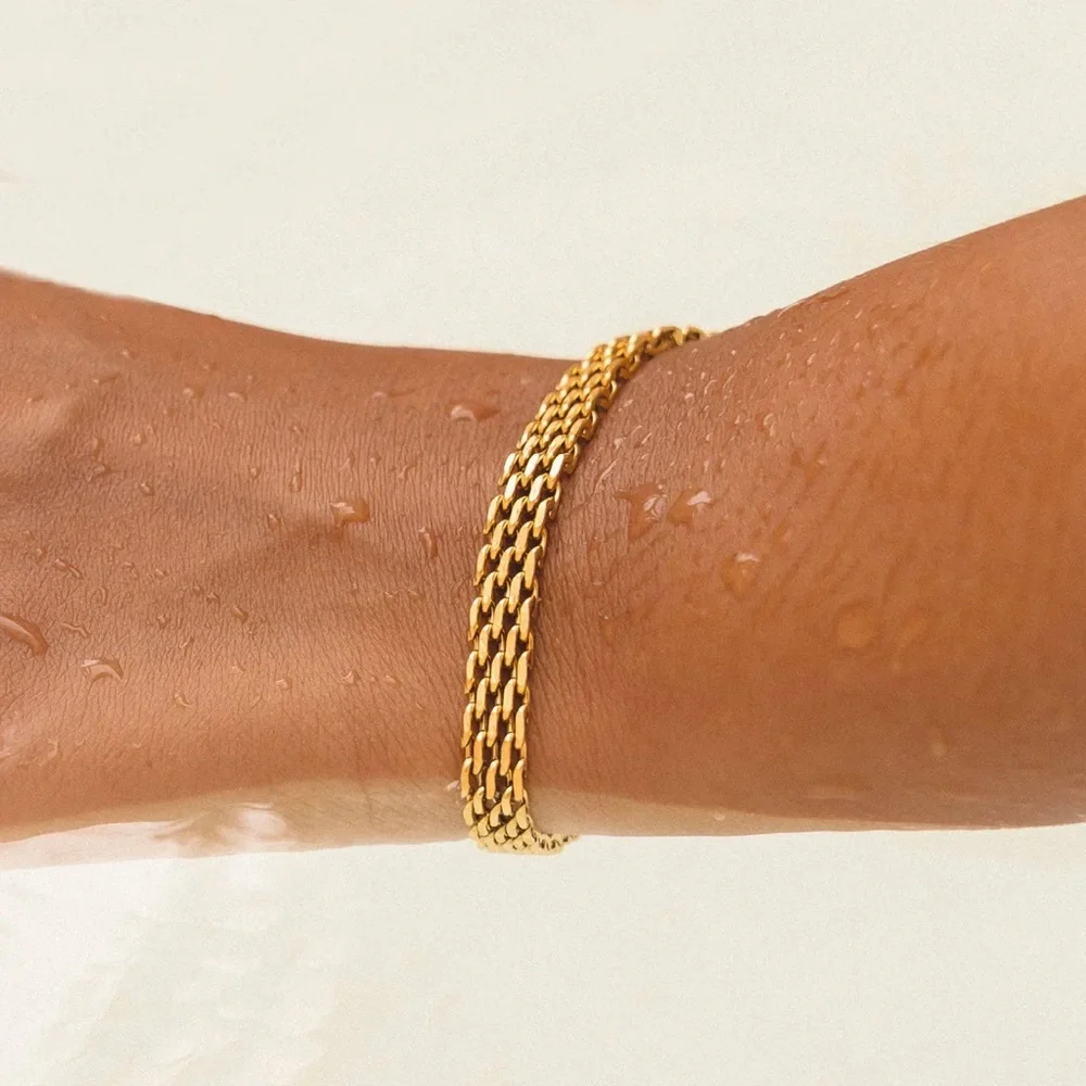Atolea - Sifnos Bracelet - 18k Gold - New with Dust Bag - Picture 4 of 11